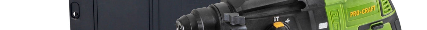 Procraft PHA40bb Akku Bohrhammer 20 V 2,6 J SDS plus Brushless + 2x Akku 4,0 Ah + Ladegerät + RHINO Toolcase