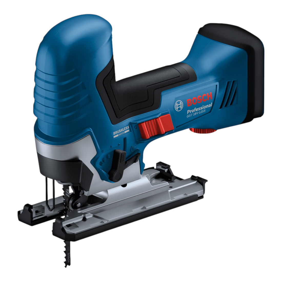 Bosch GST 18V-125 S Profesjonalna wyrzynarka akumulatorowa 18 V 125 mm bezszczotkowa + 1x akumulator 2,0 Ah - bez ładowarki