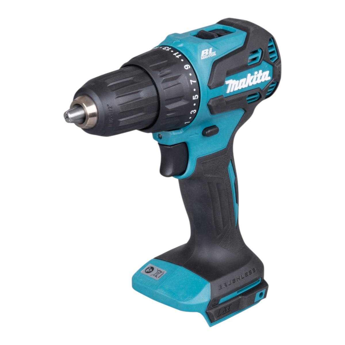 Makita DHP 490 Z akumulatorowa wiertarko-wkrętarka udarowa 18 V 65 Nm bezszczotkowa solo - bez akumulatora, bez ładowarki
