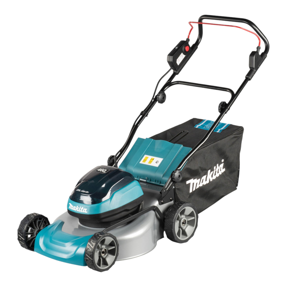 Makita DLM 466 Z Akumulatorowa kosiarka 36 V (2x 18 V) 46 cm Brushless Solo – bez akumulatora, bez ładowarki