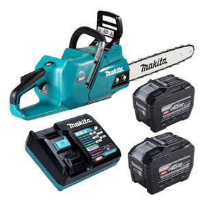 Makita UC 012 GE201 Akku Kettensäge 40 V max. 40 cm Brushless + 2x Akku 8,0 Ah + Ladegerät