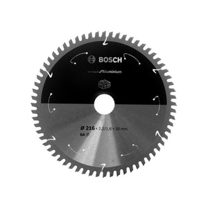 Bosch Kreissägeblatt Standard for Aluminium 216 x 1,6 x 30 mm 64 Zähne ( 2608837776 )