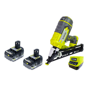 RYOBI R15GN18-0 Gwoździarka akumulatorowa 18 V 24–64 mm + 2x akumulator 5,0 Ah + ładowarka