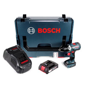 Bosch GSR 18V-60 C Akku Bohrschrauber 18V 60Nm Brushless + 1x Akku 2,0Ah + Ladegerät + L-Boxx