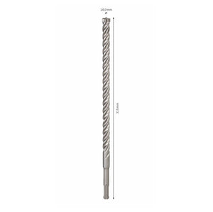 Bosch Hammerbohrer SDS-plus 7X Bohrer 14x250x315mm Carbide ( 2608576161 ) PGM zertifiziert