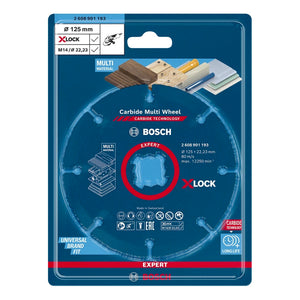 Bosch Expert Carbide Multi Wheel X-LOCK Trennscheibe ( 2608901193 ) 125 mm x 22,23 mm