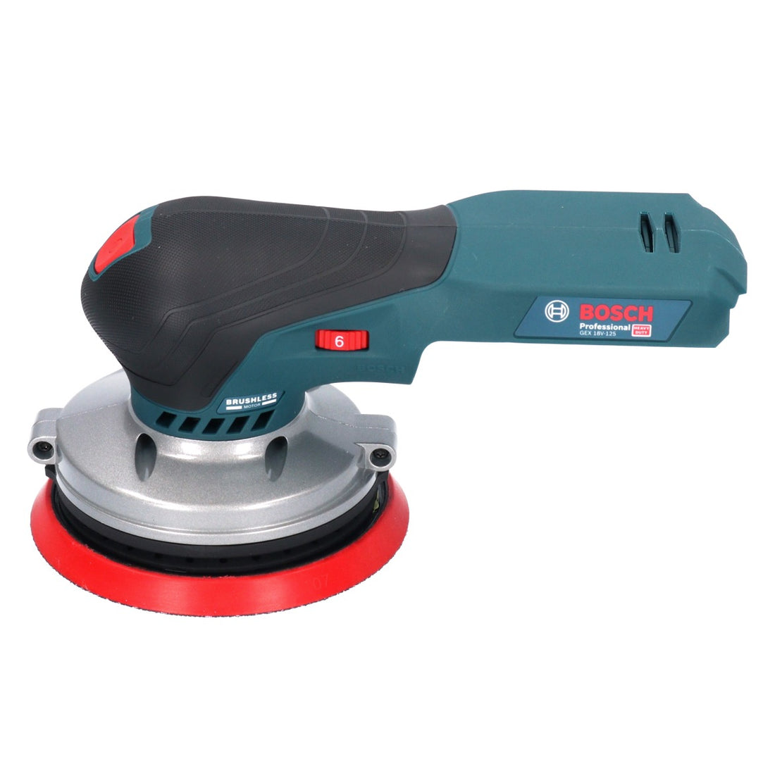 Bosch GEX 18V-125 Profesjonalna akumulatorowa szlifierka oscylacyjna bezszczotkowa 18 V 125 mm ( 0601372200 ) + L-BOXX - bez akumulatora, bez ładowarki