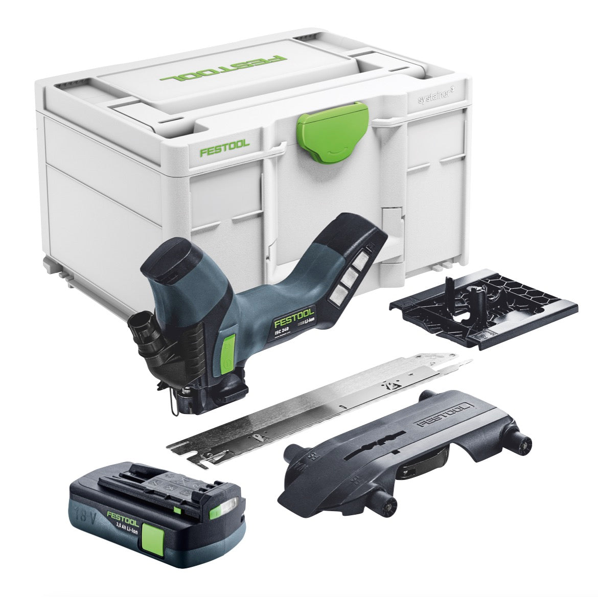Festool ISC 240 EB-Basic akumulatorowa pilarka do izolacji 18 V 240 mm + 1x akumulator 3,0 Ah + Systainer - bez ładowarki