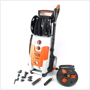 Stihl RE 143 PLUS Hochdruckreiniger 140 bar mit Schlauchtrommel ( 4768 012 4509 )