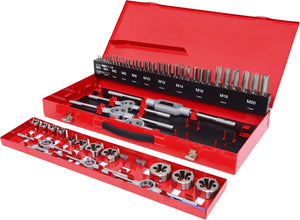 KS TOOLS HSS Gewindeschneidwerkzeug-Satz, 54-tlg ( 331.0654 )