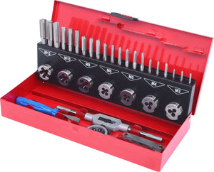 KS TOOLS HSS Co Gewindeschneidwerkzeug-Satz, 32-tlg ( 331.0732 )