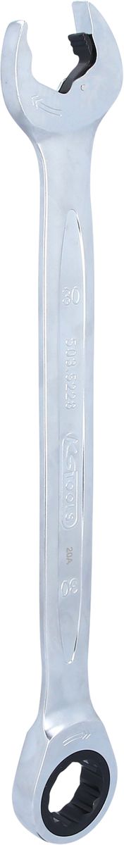 KS TOOLS DUO GEARplus Ringmaulschlüssel,Maul-Ratschenfunktion 30mm ( 503.5228 )