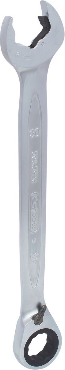 KS TOOLS DUO GEARplus Ringmaulschlüssel,Maul-Ratschenfunktion 30mm, umschaltbar ( 503.5928 )