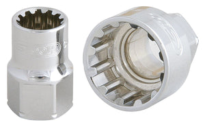 KS TOOLS 19mm TRIPLEplus Durchgangs-Stecknuss, 16mm ( 916.4066 )