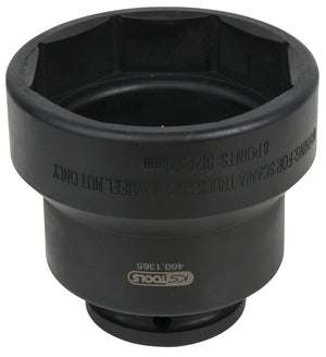 KS TOOLS 3/4" Achsmuttern-Schlüssel, 8-kant, für Scania, 80 mm ( 460.1365 )