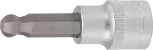 KS TOOLS 1/4" Bit-Stecknuss Innensechskant mit Kugelkopf, 5 mm ( 917.2445 )