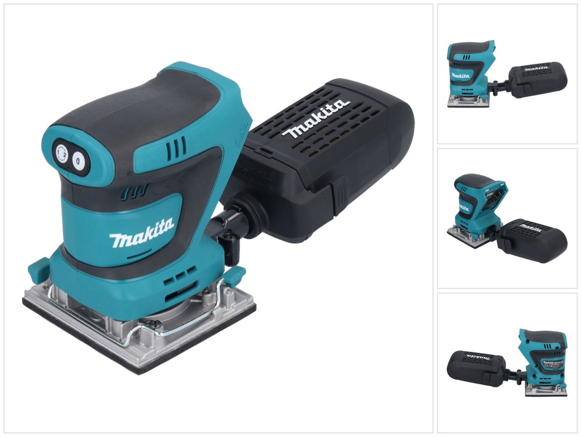 Makita DBO 484 Z akumulatorowa szlifierka oscylacyjna 18 V 112 x 102 mm solo - bez akumulatora, bez ładowarki