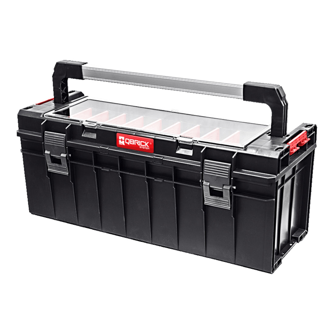Qbrick System PRO 700 Expert sztaplowalny 650 x 270 x 272 mm 29l IP54 z 11 przegrodami