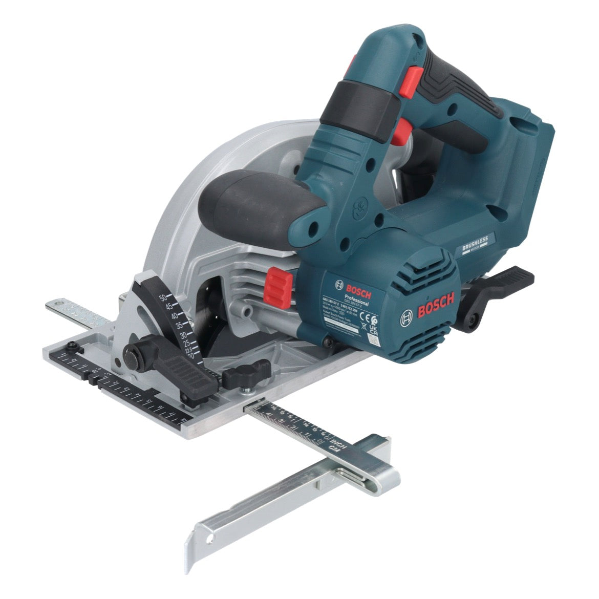 Bosch GKS 18V-57-2 Professional akumulatorowa pilarka tarczowa 18 V 165 mm bezszczotkowa ( 06016C1200 ) Solo - bez akumulatora, bez ładowarki