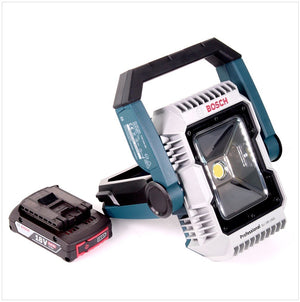 Bosch GLI 18 V-1900 Akku Baustellen Lampe Leuchte mit 1 x Bosch GBA 18 V 2 Ah Akku