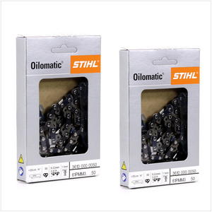 2x STIHL Oilomatic Piła łańcuchowa Picco Micro Mini 3 (PMM3) dłuto 3/8 "P 1,1mm 35 cm (3610 000 0050)