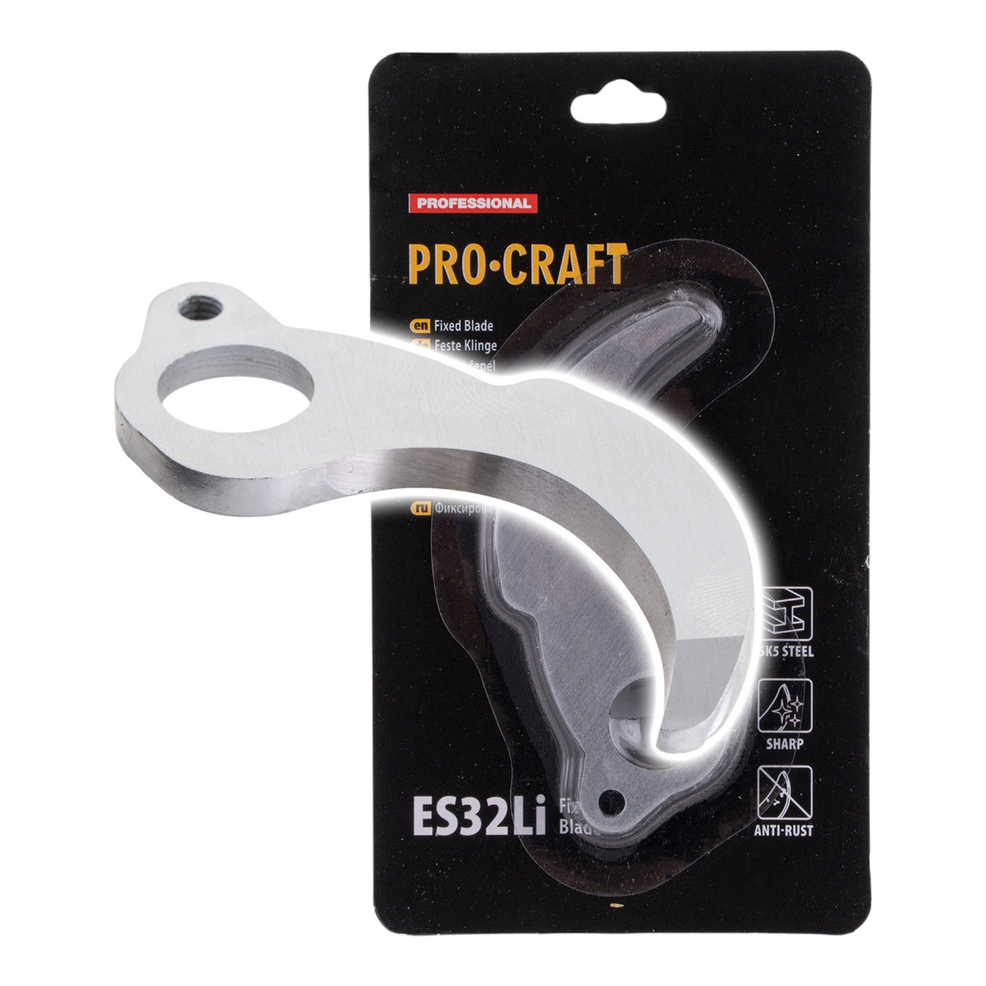 Procraft ES32Li Fixed Blade Ersatz Unterklinge für Akku Astschere ES32Li