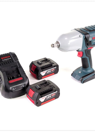 Bosch GDS 18 V-LI HT Akku Drehschlagschrauber 18V 650Nm 1/2" + 2x Akku 4,0Ah + Ladegerät - Toolbrothers