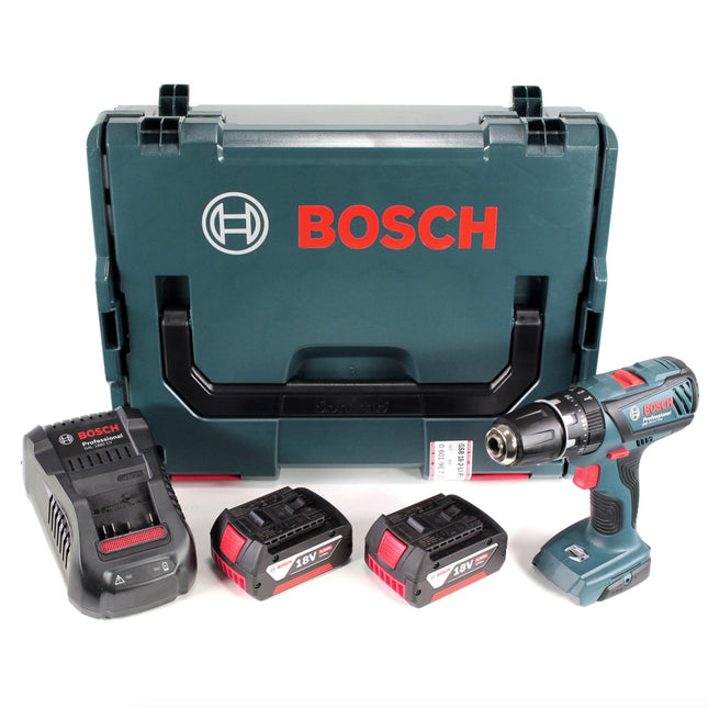 Bosch GSB 18-2-Li Plus Professional 18 V Akku Schlagbohrschrauber in L-Boxx mit 2x GBA 4,0 Ah Akku + Ladegerät - Toolbrothers