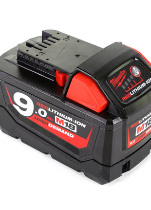 Milwaukee M18 B9 Akku 18 V / 9,0 Ah / 9000 mAh RED Li-Ion High Demand ( 4932451245 ) - Toolbrothers