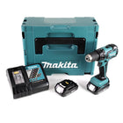 Makita DHP 459 RAJ Akku Schlagbohrschrauber 18 V 45 Nm Brushless + 2x Akku 2,0 Ah + Ladegerät + Makpac - Toolbrothers