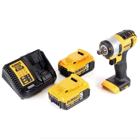 DeWalt DCF 880 Akku Schlagschrauber 18V 203Nm + 2x Akku 5,0Ah + Ladegerät - Toolbrothers