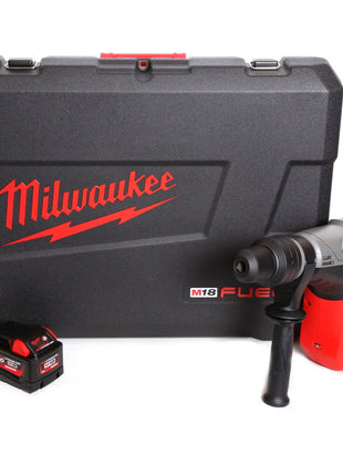 Milwaukee M18 CHM 18 V Brushless Li-Ion Akku Kombi Bohrhammer SDS-Max im Transportkoffer + 1 x 9 Ah Akku - Toolbrothers