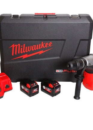 Milwaukee M18 CHM 902C 18 V Brushless Li-Ion Akku Kombi Bohrhammer SDS-Max im Transportkoffer + 2 x 9 Ah Akku + Ladegerät ( 4933451361 ) - Toolbrothers