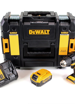 DeWalt DCD 777 M1 Akku Bohrschrauber 18V 65Nm + 1x Akku 4,0Ah + Ladegerät im TSTAK II Werkzeugkoffer - Toolbrothers