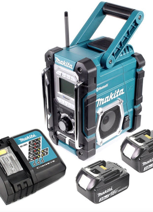 Makita DMR 106 RF Akku Baustellen Radio 7,2-18V + 2x Akku 3,0Ah + Ladegerät - Toolbrothers