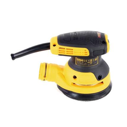 DeWalt DWE 6423 280 Watt Exzenter Schleifer 125 mm + 1x 10er Pack Makita Schleifpapier P 80 Klettb Befestigung (P-43555) - Toolbrothers