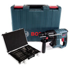 Bosch GBH 18V-20 Professional Akku Bohrhammer mit SDS-Plus Solo in Transportbox + 17tlg. Bohrer und Meißel Set - Toolbrothers