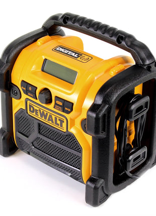 DeWalt DCR 020 Akku Baustellen Radio DAB+ mit Netzkabel Solo - ohne Zubehör - Toolbrothers