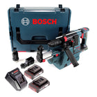 Bosch GBH 18V-26 F Akku Bohrhammer 18V 2,6J SDS-Plus in L-Boxx mit GDE 18V-16 Staubabsaugung, 2x 2Ah Akku und Ladegerät - Toolbrothers