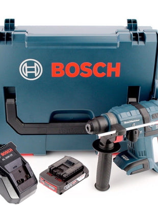 Bosch GBH 18 V-EC brushless Bohrhammer Professional SDS-Plus in L-Boxx + AL 1820 CV Schnellladegerät + 1 x GBA 2 Ah Akku - Toolbrothers