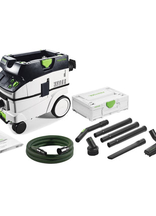 Festool CTM 26 E CLEANTEC Absaugmobil 16 l Staubkl. M + Reinigungsset RS-ST D 27/36-Plus im Systainer - Toolbrothers