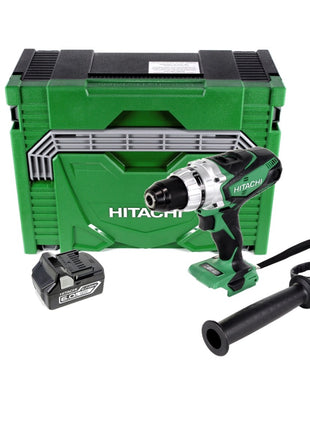 Hitachi DS 18 DSDL 18 V Akku Bohrschrauber im Koffer + 1x Hitachi BSL 1860 18 V 6,0 Ah / 6000 mAh Li-Ion Akku - Toolbrothers