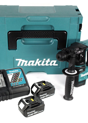 Makita DHR 171 RFJ 18 V 2-stufig Brushless Akku Bohrhammer SDS Plus + 2x Akku 3,0Ah + Ladegerät + Makpac - Toolbrothers