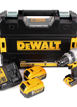 DeWalt DCD 991 P2 Akku Bohrschrauber 18V 95Nm Brushless + 2x Akku 5,0Ah + Ladegerät + TSTAK - Toolbrothers