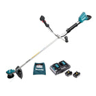 Makita DUR 365 LPT2 Akku Motorsense 36V ( 2x18V) 300mm Brushless + 2x Akku 5,0Ah + Doppelladegerät - Toolbrothers