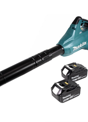 Makita DUB 362 2x18 Volt Akku Laubbläser Akku-Gebläse + 2x 6 Ah Akku - ohne Ladegerät - Toolbrothers