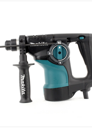 Makita HR 2810 - 800 W Kombi - Schlag Bohrhammer mit SDS - Plus im Transportkoffer +Makita D-42444 SDS-Plus Bohrer-Meißel-Set 17 tlg. im Alu Koffer - Toolbrothers