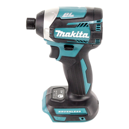 Makita DTD 154 SF1J-R akumulatorowy klucz udarowy 18V 1/4" 175Nm bezszczotkowy + 1x akumulator 3,0 Ah + ładowarka + RHINO