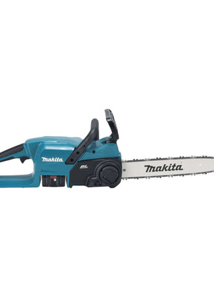 Motosierra a batería Makita DUC 357 MX3 18 V 35 cm sin escobillas + 1x batería 4,0 Ah - sin cargador