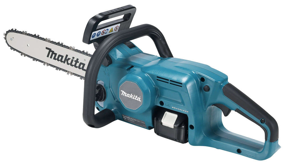 Makita DUC 357 MX3 Akku Kettensaege 18 V 35 cm Brushless 1x Akku 4 0 Ah ohne Ladegeraet 3 - toolbrothers